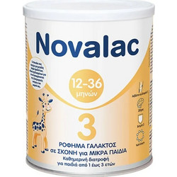 Novalac 3 Βρεφικό Γάλα Σκόνη 36m+ Χωρίς Ζάχαρη 800gr