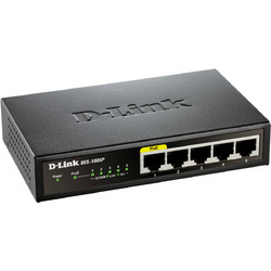 D-Link DGS-1005P Unmanaged L2 Switch με 5 Θύρες Ethernet 1Gbps