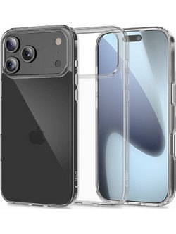 Θήκη Tech-Protect Flexair Hybrid Back Cover Σιλικόνης / Πλαστικό για iPhone 17 Pro Max - Διάφανο