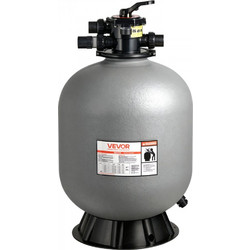 Φίλτρο άμμου VEVOR, 609,6 mm, 246,1 LPM Σύστημα φίλτρου άμμου για πισίνα πάνω από το έδαφος, με βαλβίδα πολλαπλών θυρών 7 κατευθύνσεων, αντίστροφη πλύση, ξέβγαλμα, ανακυκλοφορία, απόβλητα, χειμώνας, κ
