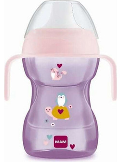 Mam Fun to Drink Cup Turtle Purple 270ml