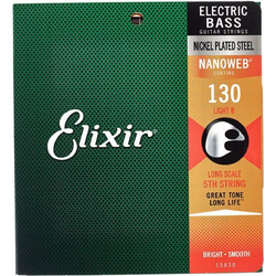 Elixir Strings 15430 Χορδή Ηλεκτρικού Μπάσου Nickel Plated Steel 130" Light Tension