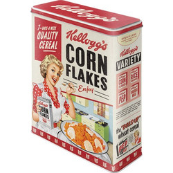 Nostalgic Μεταλλικό κουτί γίγας 3D Kelloggs - Corn Flakes Quality Cereal