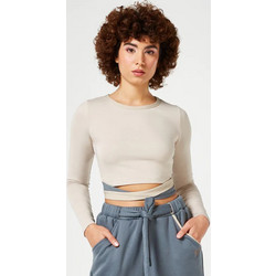 RETROGRADE CRISS CROSS TOP - SILVER LINING