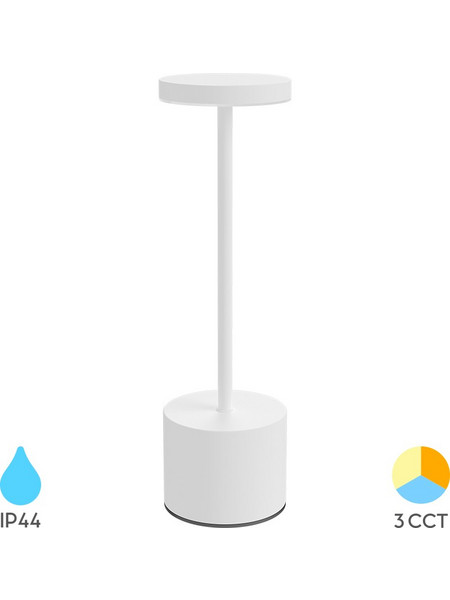 Επαναφορτιζόμενο πορτατίφ Luxe dimmable 2w 3CCT Braytron - BK06-01180