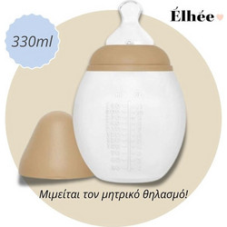 Elhee Μπιμπερό με Θηλή Σιλικόνης κατά των Κολικών 9m+ Oats 330ml