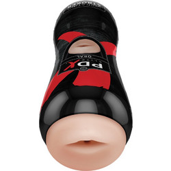 Pipedream PDX Elite Vibrating Oral Stroker Pocket Mouth Αυνανιστήρι με Δόνηση