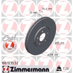 Zimmermann Δισκόπλακα - 100.1235.52