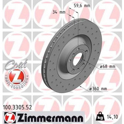 Zimmermann Δισκόπλακα - 100.3305.52