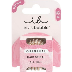 Invisibobble Original Bronze Me Pretty - Λαστιχάκια Μαλλιών, 3τμχ