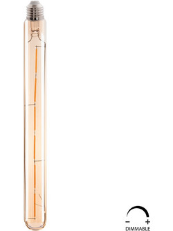 ΛΑΜΠΤΗΡΑΣ HM4190 LED FILAMENT 6W E27 3000K ΧΡΥΣΟ DIMMABLE