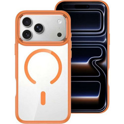 Roar Mag Bumper - Θήκη με Υποστήριξη MagSafe για Apple iPhone 15 Pro Max σε Πορτοκαλί Χρώμα