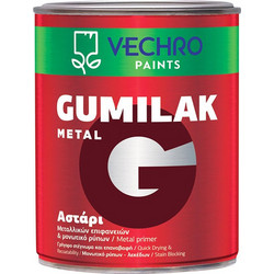 Vechro Gumilak Metal Αστάρι Λευκό 0.75lt