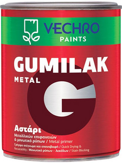 Vechro Gumilak Metal Αστάρι Λευκό 0.75lt