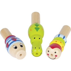 Goki Mini Whistle Παιδική Ξύλινη Σφυρίχτρα 1 Τμχ