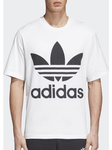 ADIDAS Men Trefoil Tee - WHITE - CW1212