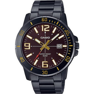 Casio Standard Ανδρικό Ρολόι με Μαύρο Μεταλλικό Μπρασελέ MTP-VD01B-5B Casio Standard Ανδρικό Ρολόι με Μαύρο Μεταλλικό Μπρασελέ MTP-VD01B-5B
