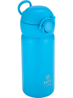 Estia Aqua Buddy Παιδικό Παγούρι Θερμός Ανοξείδωτο BPA Free Μπλε 350ml