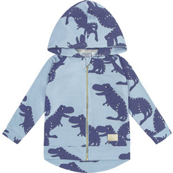 Dear Sophie Hoodie T-Rex Blue