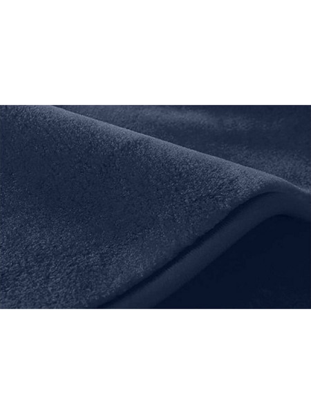 ΚΟΥΒΕΡΤΑ VELOUR ΜΟΝΗ (ΜΟΝΟΧΡΩΜΗ NAVY BLUE 9) - BELPLA STER 160Χ220 ΜΟΝΟΧΡΩΜΗ NAVY BLUE 9 / 100% ΠΟΛΥΕΣΤΕΡ