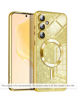 Techsuit - Luxury Glitter Magsafe - Iphone 17 Air - Gold