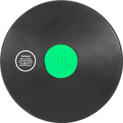 Δίσκος από Μαύρο Λάστιχο 1kg Vinex 97711