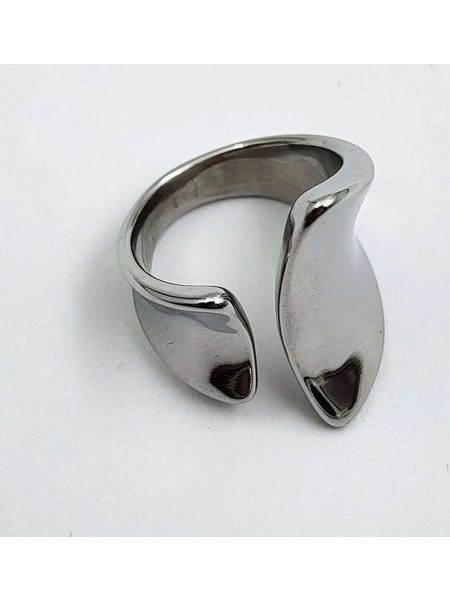 Classy silver ring