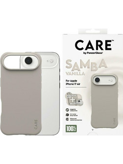 PanzerGlass Case CARE by Fashionable Samba MagSafe for iPhone Air vanilla - (CR21761)