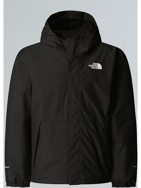 B WARM ANTORA RAIN JKT TNF BLK/TNF BLK