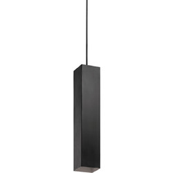 Ideal Lux Sky Κρεμαστό Φωτιστικό Οροφής Μονόφωτο GU10 Μαύρο 126913