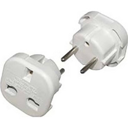 ADAPTOR ΡΕΥΜΑΤΟΣ 220V/220V (ΑΓΓΛΙΚΟ-SCHUKO) RSE-U9R LZ (ΣΕΤ ΜΕ 10)