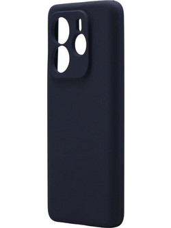 iNOS Liquid Silicone Θήκη Σκούρο Μπλε (Xiaomi Redmi Note 14 5G)
