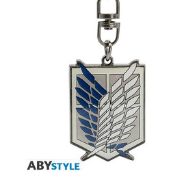 ATTACK ON TITAN - Metal Keychain - Survey Corps
