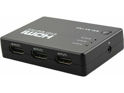 Switch 3xHDMI, ΟΕΜ, Μαύρο - HDMI Switches / Splitters / Extenders 18226