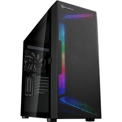 Silverstone Seta H1 Black Gaming Midi Tower Κουτί Υπολογιστή με Πλαϊνό Παράθυρο
