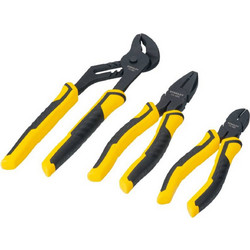 Stanley STHT0-74471 Dynagrip Συλλογή Επαγγελματικές Πένσες Σετ 3 Τεμ Yellow