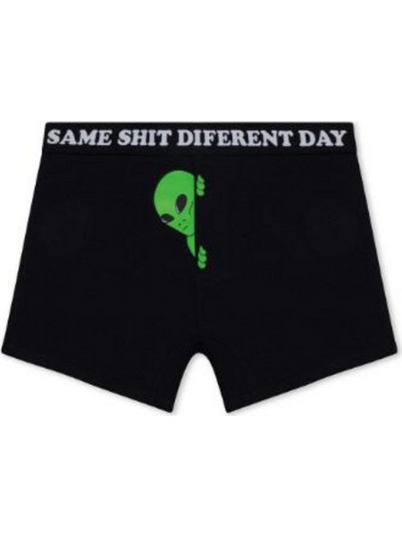 Ανδρικό εσώρουχο Same Shit Different Day Boxers RIPnDIP Mαύρο