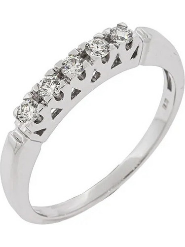 Million Diamonds Γυναικείο Δαχτυλίδι Σειρέ Μισόβερο από Λευκόχρυσο 18K με Διαμάντι RL9447