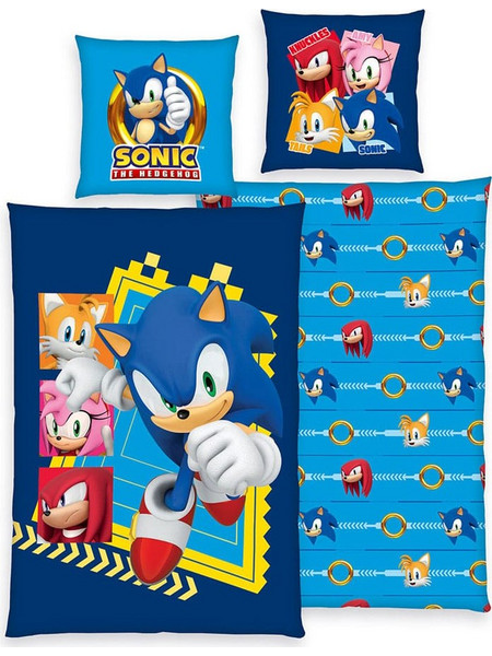 Sonic - The Hedgehog bed linen 135 x 200 cm