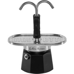 Bialetti Mini Express 2 Μπρίκι Espresso 2Cups Μαύρο