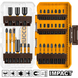 INGCO AKDL11306 Σειρά Μύτες Impact (31 τεμ)