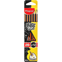 ΜΟΛΥΒΙΑ MAPED BLACK PEPS 2B (12 ΤΜΧ) 850022