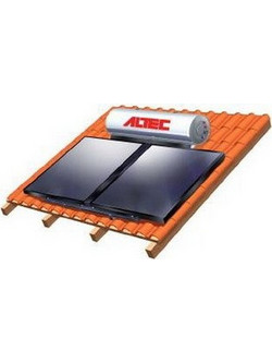 Altec RF Ηλιακός Θερμοσίφωνας 160lt 3m² Glass Τριπλής Ενέργειας