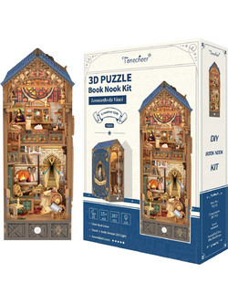 Tonecheer Leonardo Da Vinci 3D Book Nook DIY 387 Κομμάτια 26.9cm TQ135