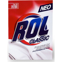 Rol σκόνη ρούχων 380gr για πλύσιμο στο χέρι classic λευκό 08-00730 ΚΩΔ.15612