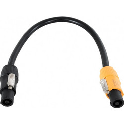 GLOBOSTAR 41051 Καλώδιο Σύνδεσης Ρεύματος Powercon για Οθόνες LED Video Wall Αδιάβροχο IP65 - Μ36 x Π3.3 x Υ3.3cm
