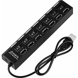 Andowl Q-H7 USB Hub 2.0 USB-A με 7 Θύρες USB-A