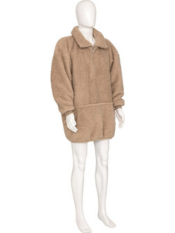 Fleece Φούτερ Με Sherpa (70x85) A-S Zipped 212517