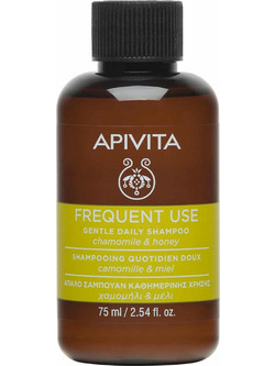 Apivita Gentle Daily Χαμομήλι & Μέλι Φυτικό Σαμπουάν 75ml