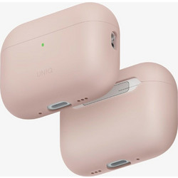 Uniq Lino Θήκη Σιλικόνης για Apple AirPods Pro 3 Ροζ